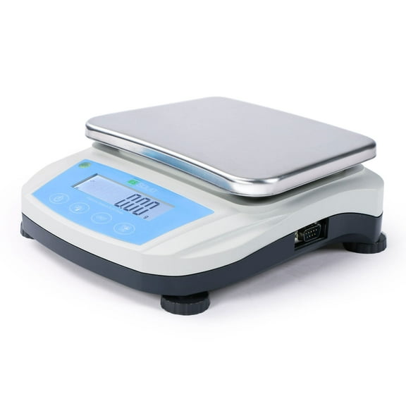U.S. Solid Precision Lab Scale 5000g x 0.01g Analytical Balance with RS232 Interface and AC/DC Power