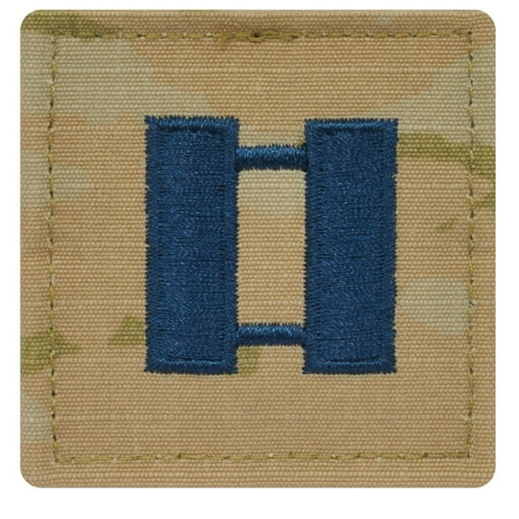U.S. Space Force Embroidered OCP with Hook Rank Insignia Captain