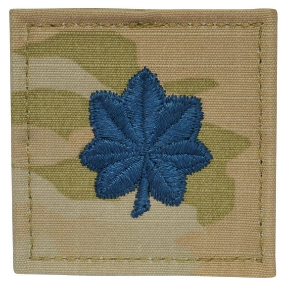 U.S. Space Force Embroidered OCP with Hook Rank Insignia - Lieutenant Colonel
