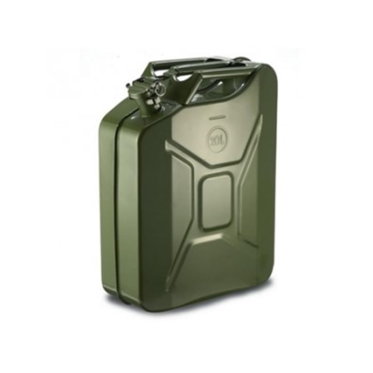 U.S. Spec Military Style Jerry Fuel Can, 20L, OD Green - Walmart.com