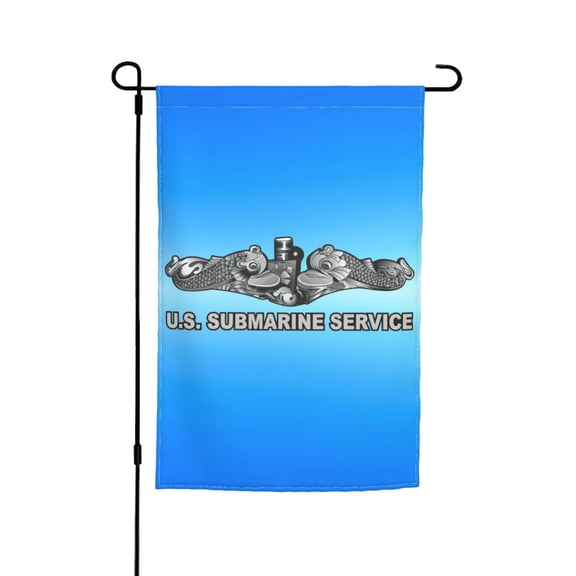 U.S. Submarine Service Double Garden Flags 12x18 Inch Suitable For Courtyard Lawn Holiday Home Outdoor Decoration Flag