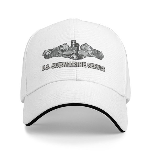 U.S. Submarine Service Unisex Sandwich Cap Classic Baseball Capunisex Adjustable Casquette Dad Hat