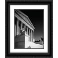 thumbnail image 1 of U.S. Supreme Court building, Washington, D.C. - Black and White Variant 2x Matted 20x24 Black Ornate Framed Art Print by Highsmith, Carol, 1 of 2