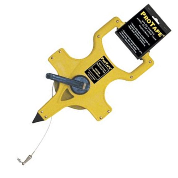 U.S. Tape Open Reel Measuring Tape - 1/2in. x 100ft. Length