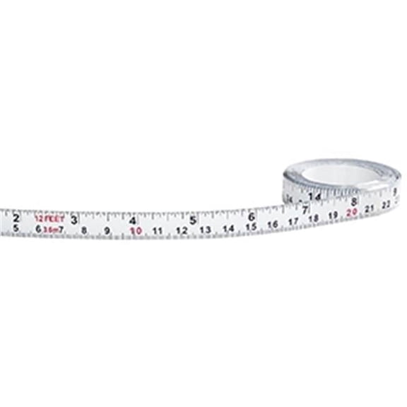 U.S. Tape Pro Tape 0.5 in. x 12 ft. Benchtape Measure Reads R-L