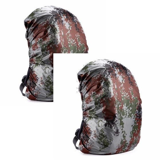 U. S Textile Home Textile Storage,Backpack Cover Bag Camping Hiking Outdoor Rucksack Rain Dust 35l 2PCS