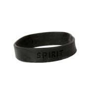U.S. Toy Black Rubber Spirit Bracelets