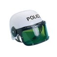 thumbnail image 1 of U. S. Toy Childrens Classic Police Hat Halloween Costume Helmet, White Black, One-Size, 1 of 3