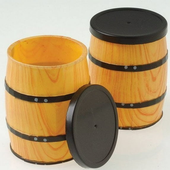 DDI 1903629 Mini Western Barrel Containers - Case of 60