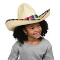 thumbnail image 1 of U.S.Toy H581 Grass Woven Child Sombrero, 1 of 1