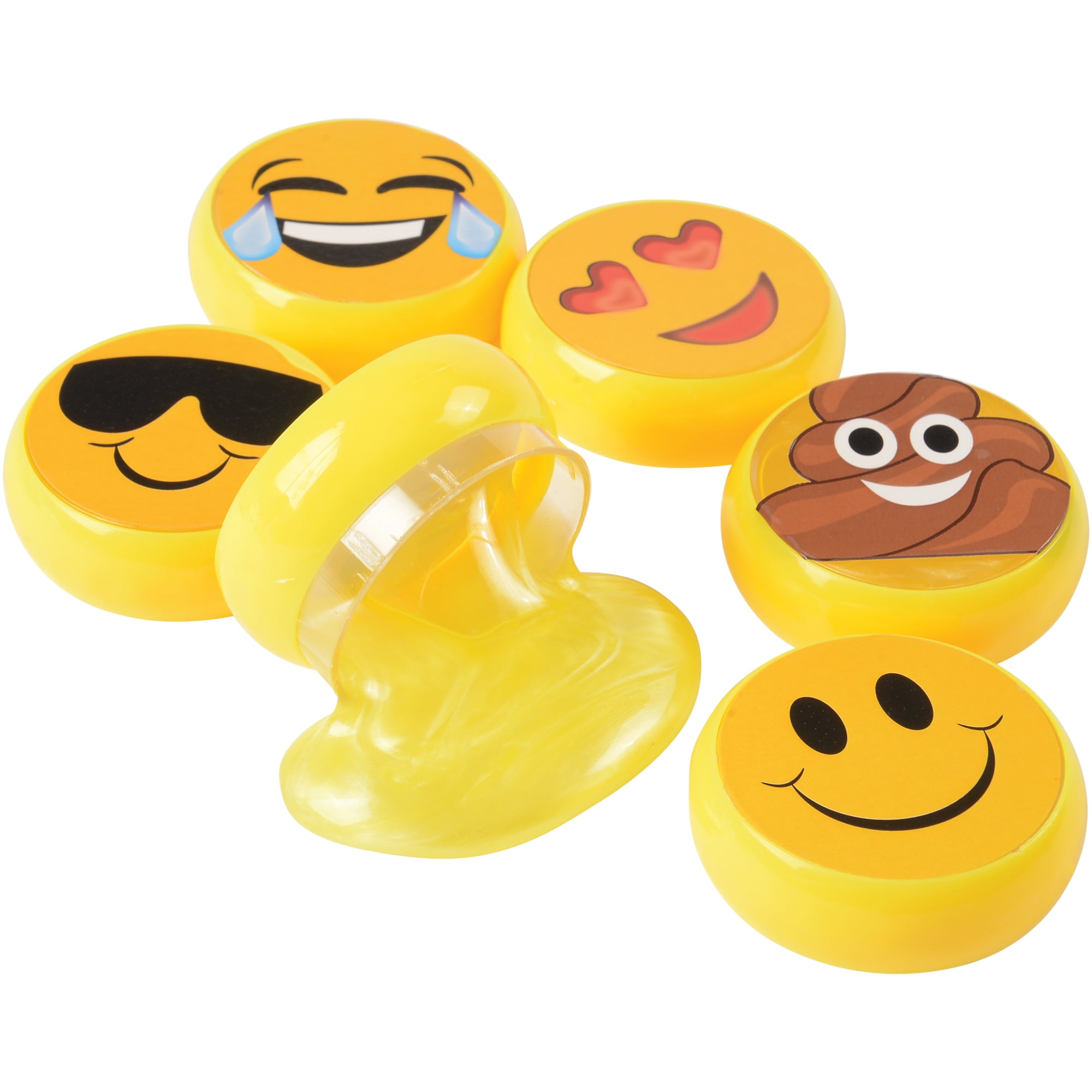 Smiley Face Emoji Slime Kid Toy 2 Smiley Face Emoji Slime Kid Toy 2