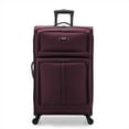 thumbnail image 1 of U.S. Traveler Anzio Softside Expandable Spinner Luggage, Burgundy, 30" Checked Large, 1 of 11