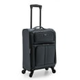 thumbnail image 1 of U.S. Traveler Anzio Softside Expandable Spinner Luggage, Softside, Dark Gray, 22" Carry-on, 1 of 10
