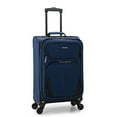 thumbnail image 1 of U.S. Traveler Aviron Bay Expandable Softside Luggage with Spinner Wheels, Navy, 22" Carry-on, 1 of 8