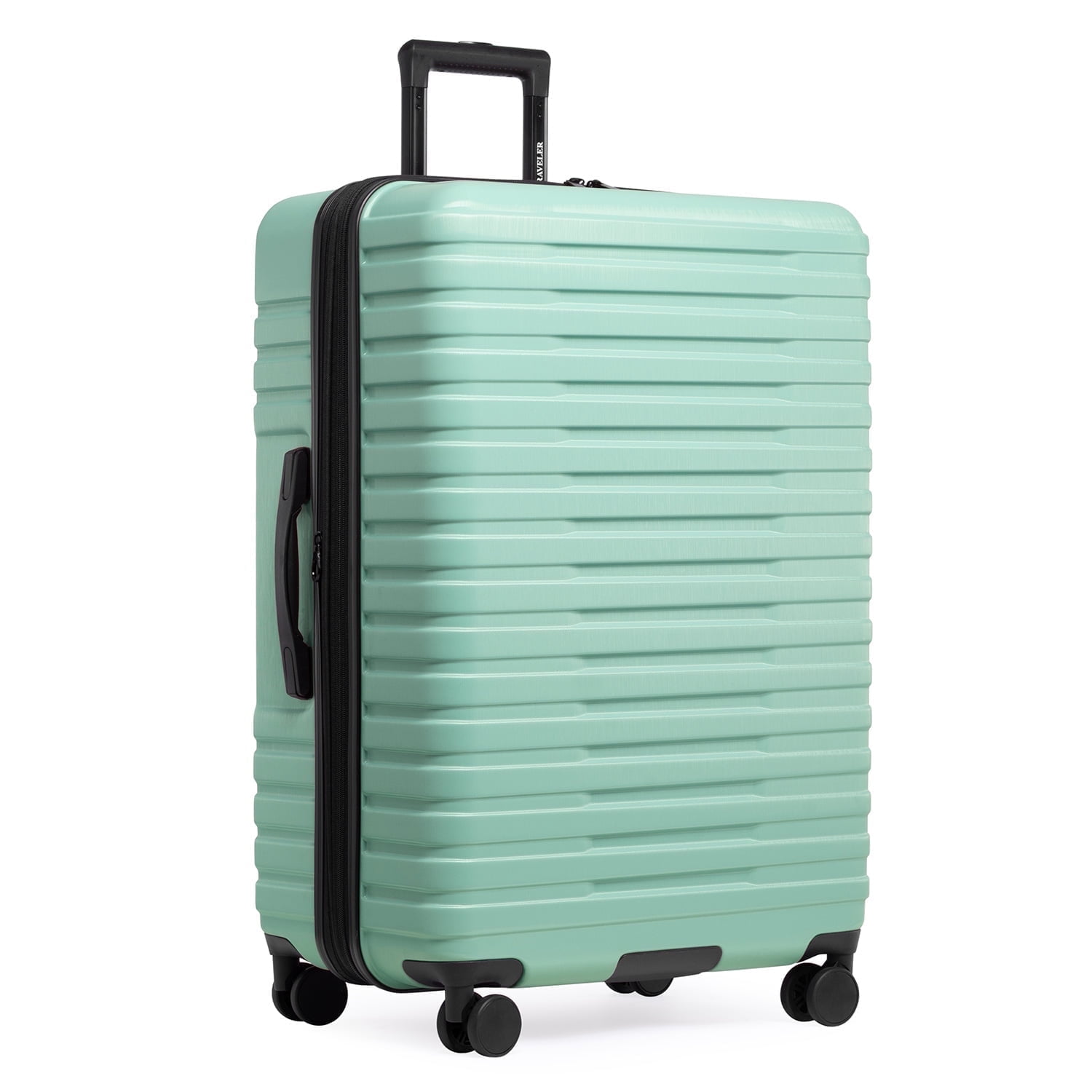 U.S. Traveler Boren Hardside Rugged Spinner Luggage, Mint, 30" Checked Large