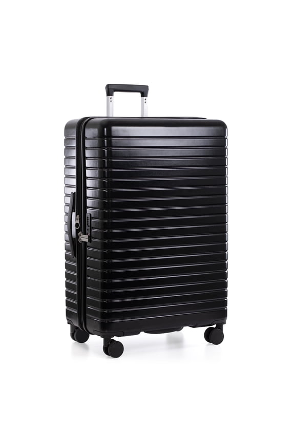 Citrine Hardside Spinner Luggage, Black, 30" Checked Large