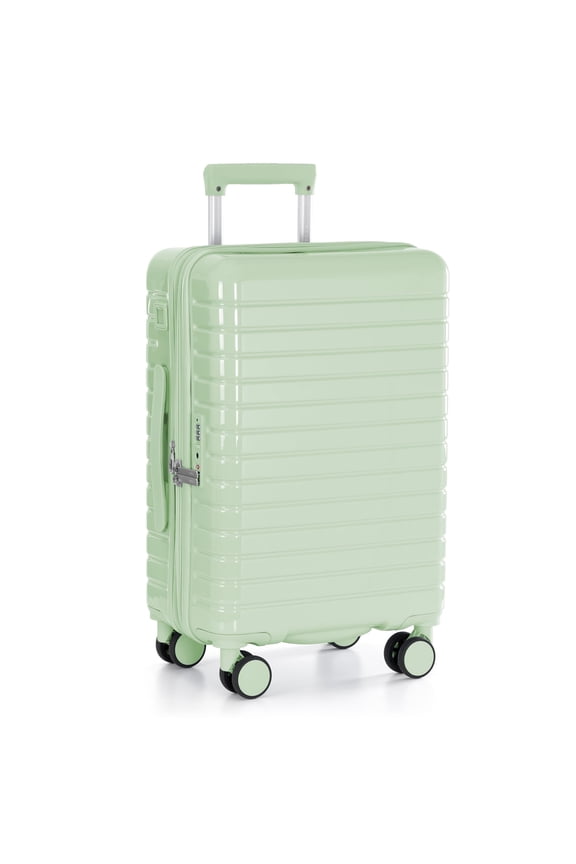 Citrine Hardside Spinner Luggage w/ USB Port, Mint, 22" Carry-On