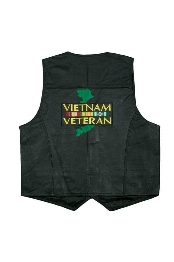 U.S. Vietnam Veteran Leather Vest