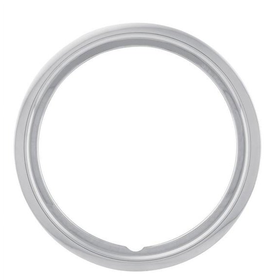 U.S. WHEEL USW-RSS300115T 15 ft. Stainless Steel 3.0 in. Wheel Trim Ring, Chrome