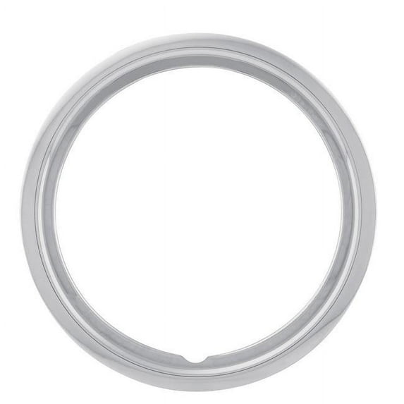 U.S. WHEEL USW-RSS300115T 15 ft. Stainless Steel 3.0 in. Wheel Trim Ring, Chrome