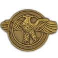 thumbnail image 1 of U.S.WWII Ruptured Duck Honorable Discharge Military Lapel Pin, 1 of 3