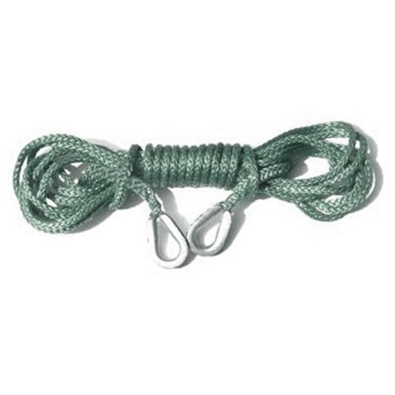 U.S. made 5/16 inch x 50 ft. AMSTEEL BLUE WINCH ROPE EXTENSION (13 ...