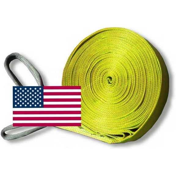 U.S. made HD SNATCH STRAP (3 inch X 30 ft) (OFF-ROAD RECOVERY)