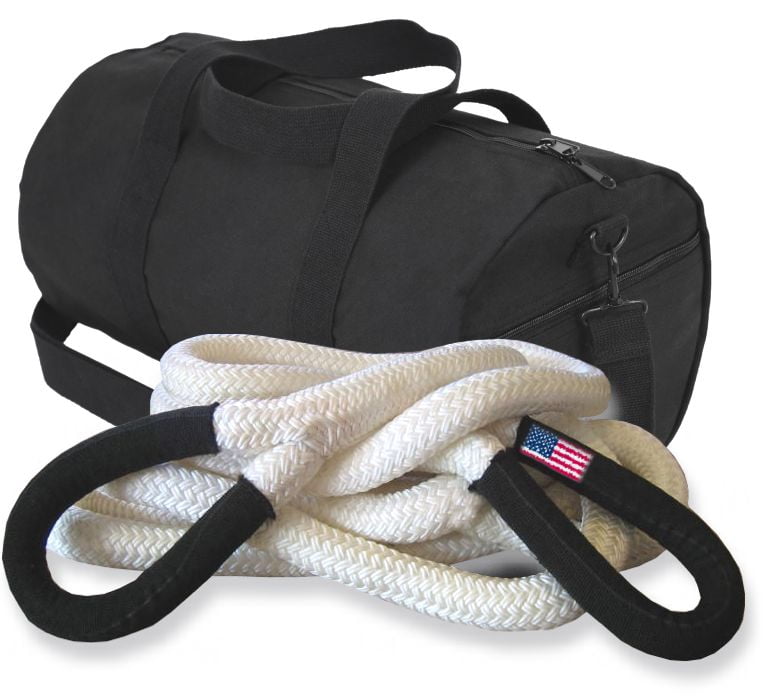 2 Inch Recovery Rope U.S. made KINETIC RECOVERY ROPE (MEGA) - 1-1/2 inch X 30 ft (Snatch ...