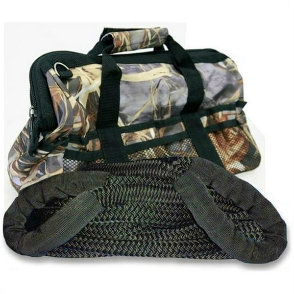 U.S. made Safe-T-Line- Tree Protector ROPE - 1 inch X 10 ft with Heavy-Duty Carry Bag (4X4 VEHICLE RECOVERY)