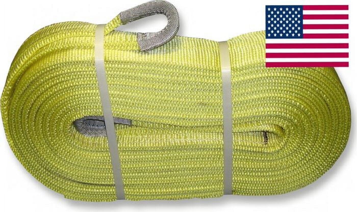 U.S. made XD RECOVERY STRAP - TWO-PLY (2 inch X 25 ft) (OFF-ROAD ...
