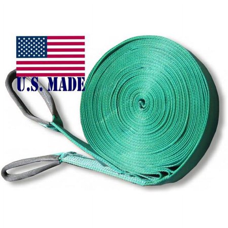 U.S. made XD SNATCH STRAP (4 inch X 30 ft) (OFF-ROAD RECOVERY)