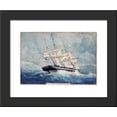 thumbnail image 1 of U.S. sloop of war Albany, 22 guns 20x24 Framed Art Print by Currier and Ives, 1 of 2