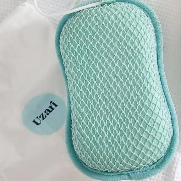 U-Scrub Exfoliator, Antibacterial, Quick-Drying Machine Washable with Travel Bag