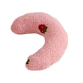 thumbnail image 1 of U-Shape Calming Pillow for Pets,Soft Fluffy Decorative Curved Plush Cushion, 1 of 7