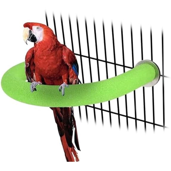 Fresh Look at U Shape Parrot Perch Stand Toy For Paw Grinding Clean