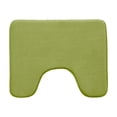 thumbnail image 1 of U-Shape Soft Foam Bath Mat, 16x20 inch Water-Absorbent Non-Slip Toilet Rug, Machine Washable & Quick-Dry, 1 of 6