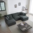 thumbnail image 1 of U-Shaped 5-Seater Corner Couch / Flexible Design for Different Room Layouts, 1 of 2