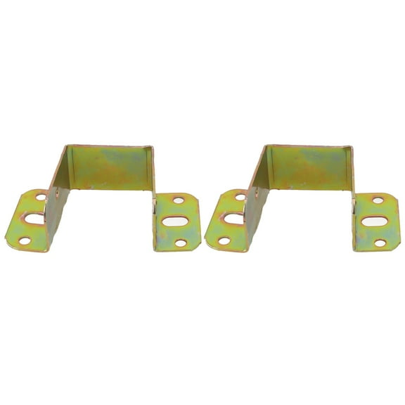 U-Shaped Bed Connecting Brackets Stainless Steel Center Support Fixings Connector Components Easy Install Space Saving Waterproof Sturdy Metal Headboard Footboard Holder 40mm 30mm 20mm Clip Options