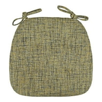 U-Shaped Chair Cushions for Dining Chairs with Ties, 16.93 x 16.93 Inch Kitchen Chair Pads, 2025 New Seat Cushion for Indoor Use, Comfortable Home Restaurant Garden, 1PC