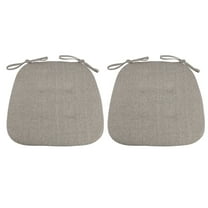 U-Shaped Chair Cushions, Machine Washable Cover and Ties, Chair Pads for Indoor Dining Room and Kitchen Chairs, 2 Pack