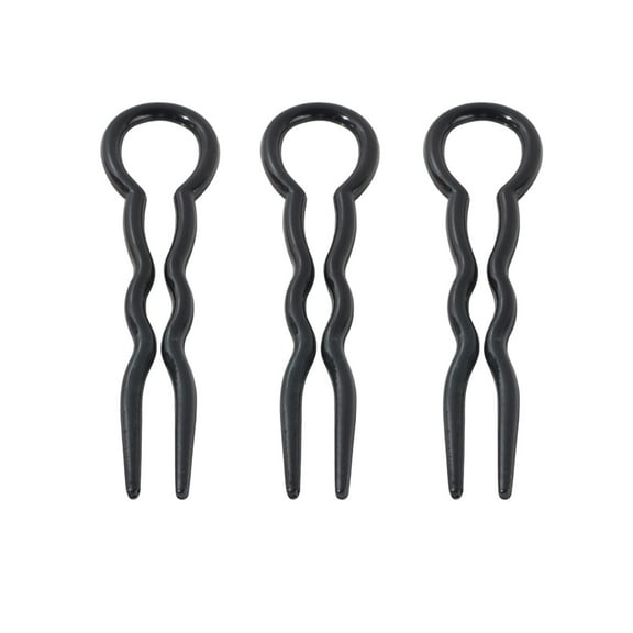 U Shaped Chignon Hair Pins Styling Clip French Sleek Braid Updo Bun Sticks Barrettes For Women Lady Girl Hair Accessories