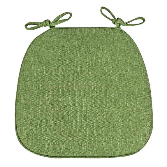 U Shaped Dining Chair Cushion with Secure Tie Closure Non Kitchen Seat Pad for Comfortable Support