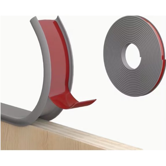 U-Shaped Edge Sticker Self-Adhesive Anti-Scratch Tape for Cabinets and Tables