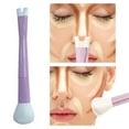 thumbnail image 1 of U Shaped Makeup Brush Ended Nose Contouring Sculpting Tool With Precision Angled Design For Application, 1 of 7