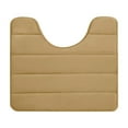 thumbnail image 1 of U-Shaped Foam Bath Mat, Soft Thick Non Slip Bathroom Rug, Quick Water Absorption, Machine Washable Dirt Resistant Toilet Floor Mat for Shower and Bathroom Use, 1 of 7