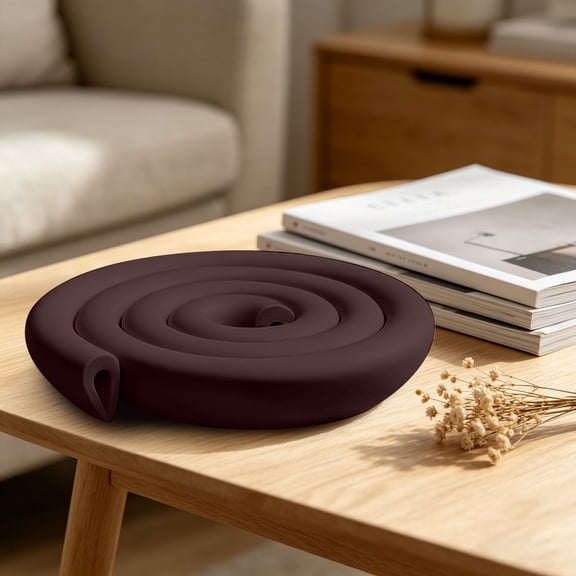 U Shaped Furniture Edge Protector Soft Foam Corner Guard for Tables Cabinets Vehicles 78.7 Inch