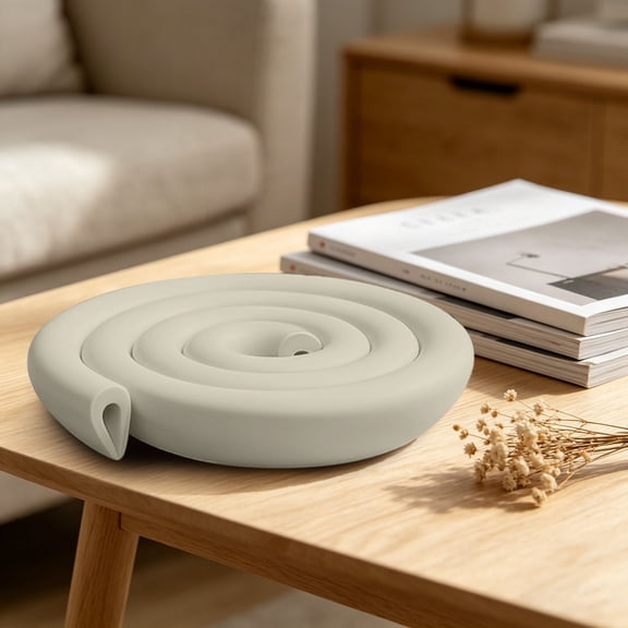 U Shaped Furniture Edge Protector Soft Foam Corner Guard for Tables Cabinets Vehicles 78.7 Inch