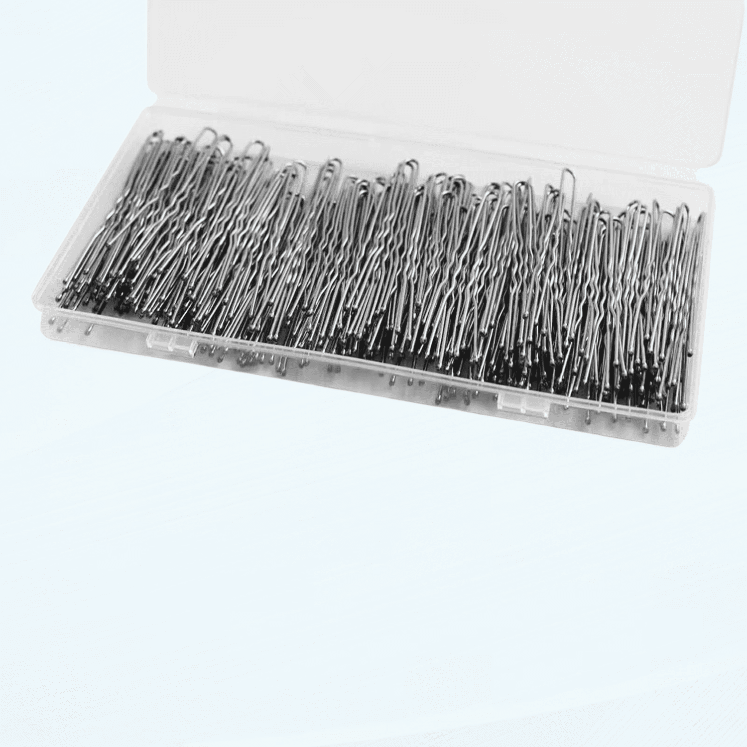 U Shaped Hair Pins, 240 pieces Silver Hair Pins for Bun U Pins Silver