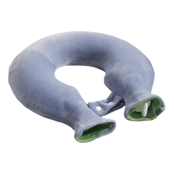 Heating & Warming Neck Warmer Featuring 1800ml Leakproof U-Shaped Hot Water Bottle with Cover for Winter Comfort and All-Season Use