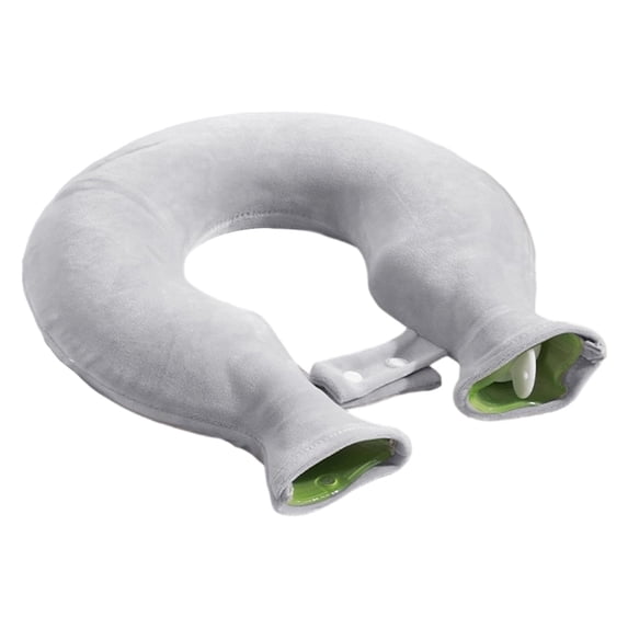 U Shaped Hot Water Bottle Neck Warmer Leakproof Design With Soft Cover For Winter And Warmth